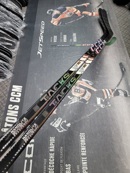 2 PACK | P86 | 80 Flex NEW! Senior CCM Tacks XF Pro Left Hand Hockey Stick Pro Stock