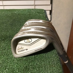 Lady Cobra Oversize Irons Set (7-GW-SW) Autoclave System Graphite Shafts