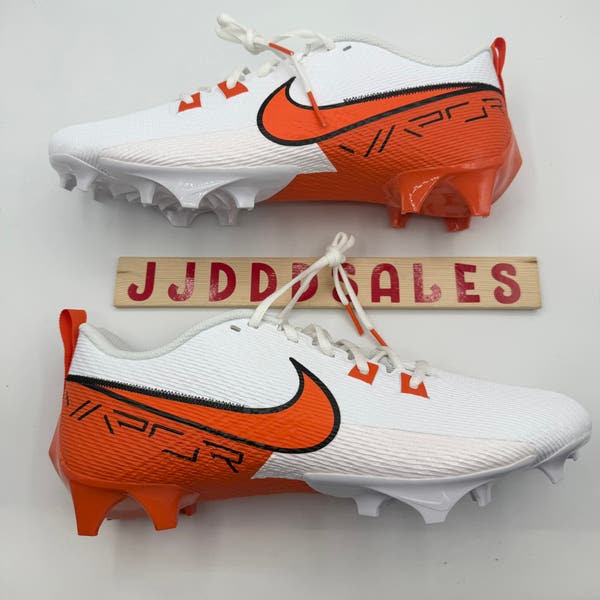 Nike Vapor Edge Speed 360 2 Football Cleats White Orange  display picture 1