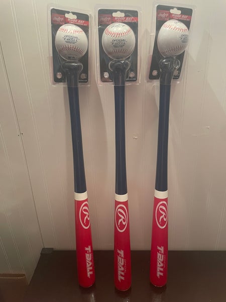 Rawlings T ball starter set bat & ball (New)