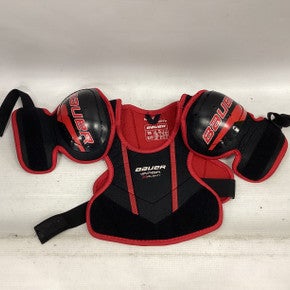 Used Bauer VAPOR VELOCITY Youth Shoulder Pads SM 11851-S000036776
