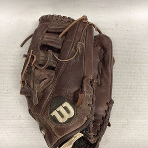 Used Wilson A450 BB/SB Glove RH Throw Brown 12 1/2" 11851-S000036771