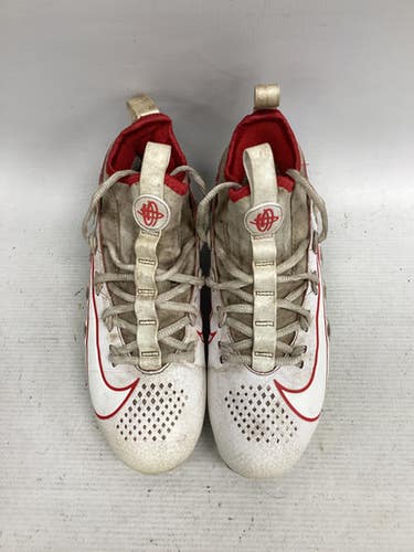 Used Nike HUARACHE LAX Cleats Mens White Senior 5 11851-S000036770