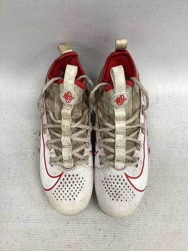 Used Nike HUARACHE LAX Cleats Mens White Senior 5 11851-S000036770
