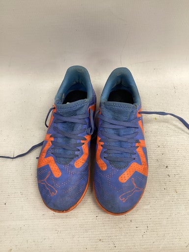 Used Puma TURF Soccer Turf Shoes Royal Blue Junior 01 11851-S000036764