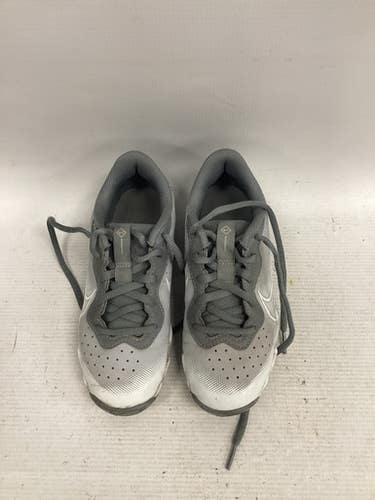Used Nike DIAMOND CLEATS BB/SB Cleats Grey Junior 01.5 11851-S000036759