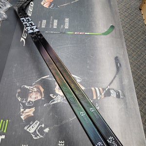 2 PACK | P90M | 80 Flex NEW! Senior CCM JetSpeed FT8 Pro Right Handed Hockey Stick Pro Stock