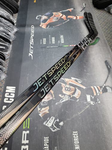 2 PACK | P28M | 70 Flex NEW! Senior CCM Jetspeed FT7 Pro Left Hand Hockey Stick Pro Stock