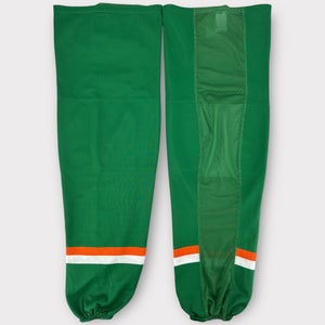 Pro Stock Used 32" Wilkes-Barre/Scranton Penguins 2022 St. Patrick's Day Hockey Socks