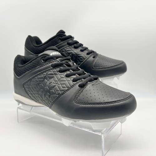Black Women's Size M 6.5 (W 7.5) Rip-It Low Top Molded Cleats (New)