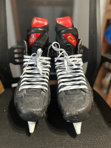 Custom CCM JetSpeed FT6 Pro Hockey Skates Regular Width 9.5 (Used)
