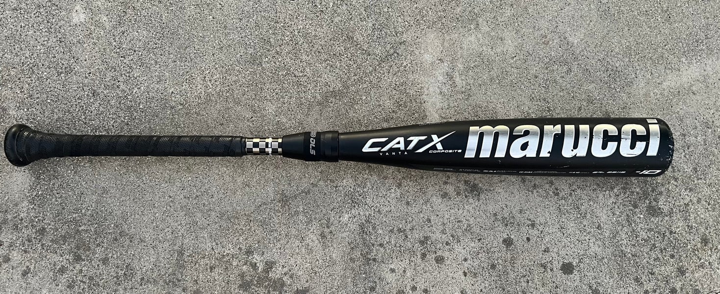 Marucci CATx Vanta Composite USSSA Certified Bat (-10) 19 oz 29" (Used)
