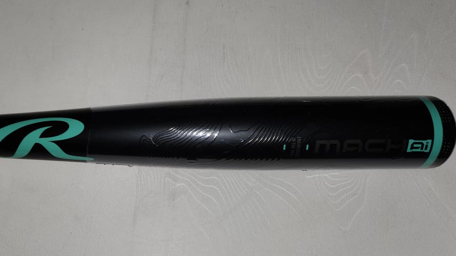 2025 Rawlings Mach AI Alloy BBCOR Certified Bat (-3) 30 oz 33" (New)