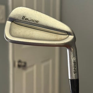 Ping 7 Iron iBlade Right Handed Stiff Flex Steel Shaft (Used)