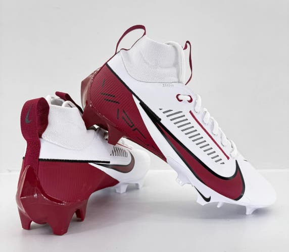 Men's Size M 12.0 (W 13.0) Nike Vapor edge Pro 360 2 Mid Top Molded Cleats (New)