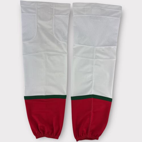 Pro Stock Used 32" Wilkes-Barre/Scranton Penguins 2023 Christmas Ugly Sweater Hockey Socks