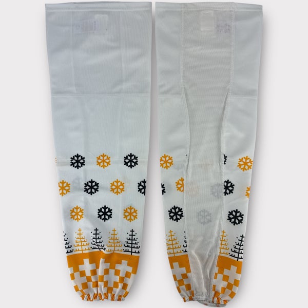 Pro Stock New 32" Wilkes-Barre/Scranton Penguins 2021 Christmas Ugly Sweater Hockey Socks