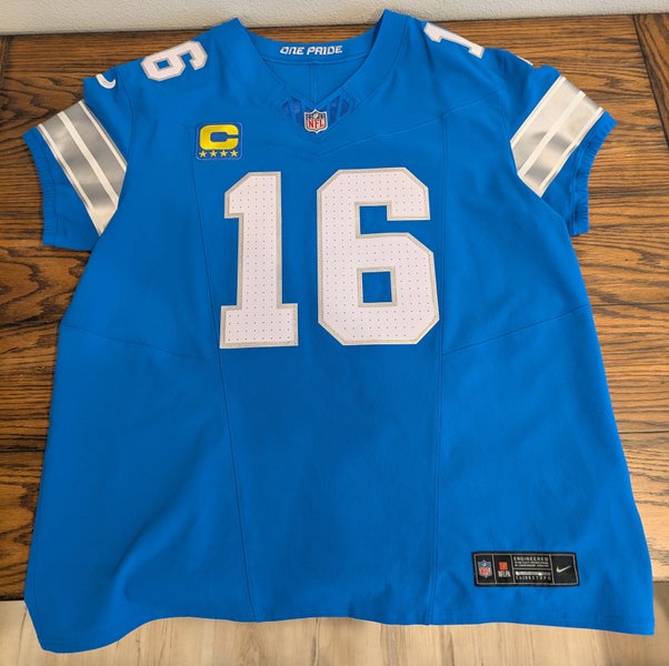 Jared Goff Detroit Lions Nike Vapor F.U.S.E. Elite Jersey