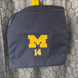 CUSTOM LISTING for Buffburkel: University of Michigan Hockey Helmet Bag & Skate Bag - Pro Stock