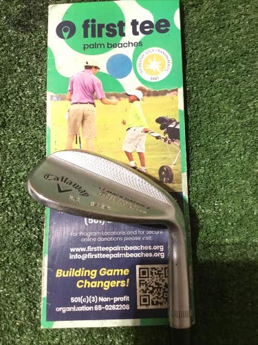 Callaway Mack Daddy 2 Forged S Grind 56* Sand Wedge Stiff S400 Tour Issue Steel
