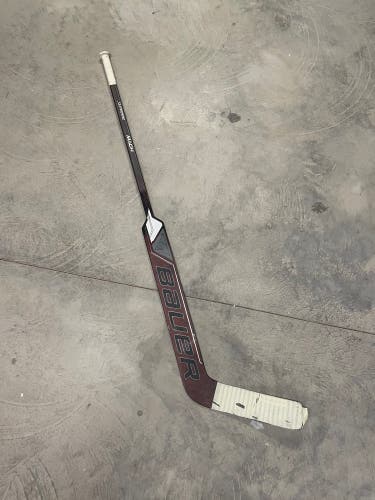 Senior Bauer Mach Regular Goalie Stick 25" Paddle Pro Stock (Used)