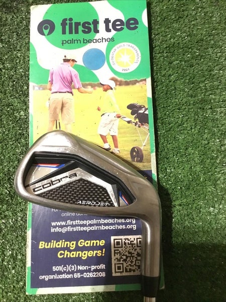 Cobra Aerojet 8 Iron Regular KBS Tour Lite Steel Shaft (36.25)