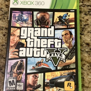 Grand Theft Auto V - Microsoft Xbox 360 (w/ map & manual)