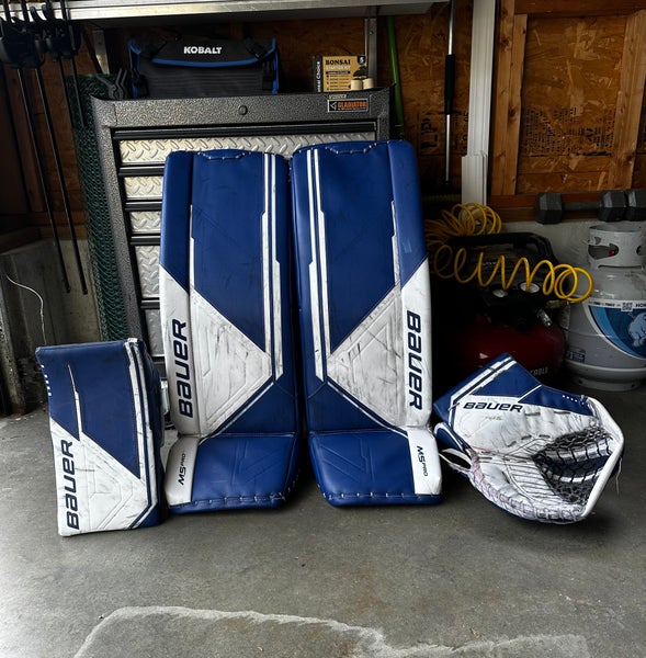 34" (Senior Medium) Bauer M5 Pro Regular Goalie Full Set