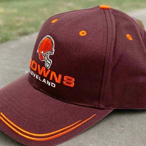 Cleveland Browns Vintage 1999 NFL Adjustable NOS 'Stache' Cap (New)