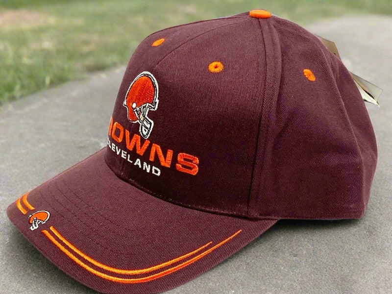 Cleveland Browns Vintage 1999 NFL Adjustable NOS 'Stache' Cap (New)