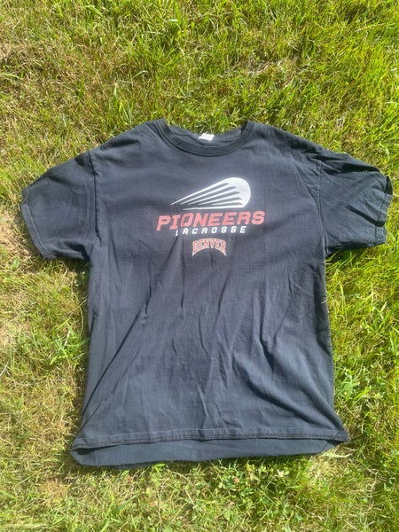 Denver Pioneers Lacrosse T shirt Large
