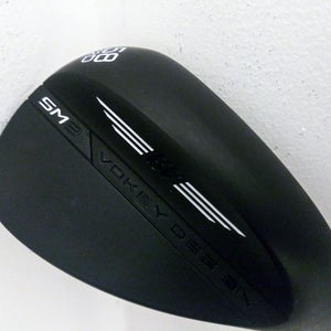 Titleist Vokey SM8 Lob Wedge 58* 12* D Grind (CUSTOM BLACK, White/Black) LW