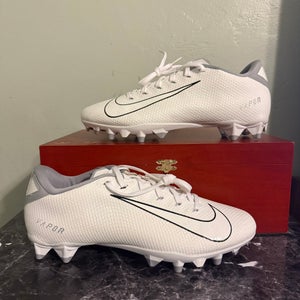 New! Nike Vapor Edge Team Cleats White 10