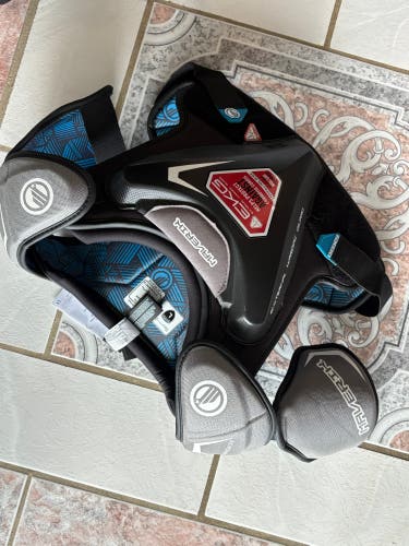 Large Youth Maverik Charger Shoulder Pads (New) ( I also have small and medium )