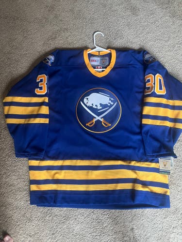 Tom Barrasso Buffalo Sabres autographed jersey