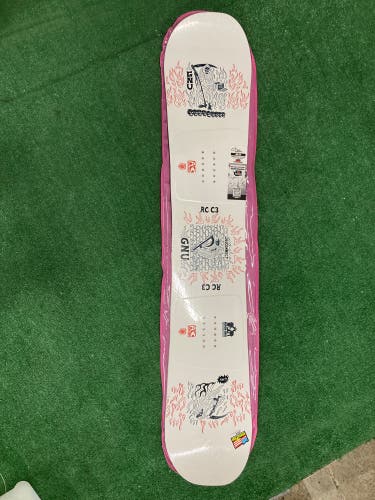 Women's GNU RC C3 Snowboard Freestyle/All Mountain ASYM Twin (New) 162