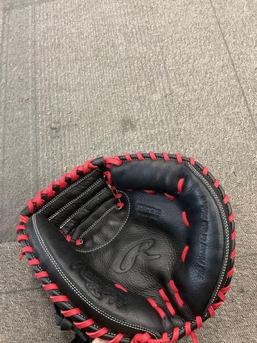 Used Rawlings . BB/SB Catchers LH Throw Black 30 1/2" 11614-S000220073