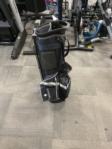 Used Maxfli HONORS LITE 3 WAY Mens Stand Bag Black 11614-S000220064