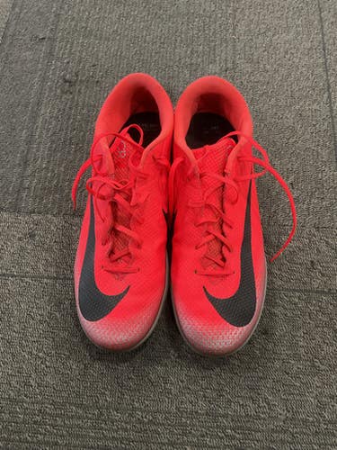 Used Nike Soccer Turf Shoes Red Senior 8 11614-S000220047