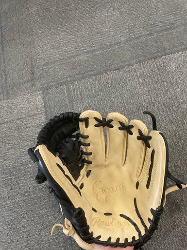 Used Rawlings GG ELITE GGE115MTCBPT BB/SB Glove RH Throw Tan 11 1/2" 11614-S000220005