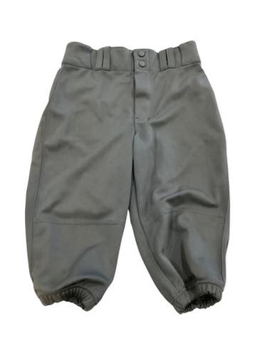 Used Champro YOUTH LARGE GREY BASEBALL PANTS BB/SB Pant Boys Grey LG 11884-S000051294