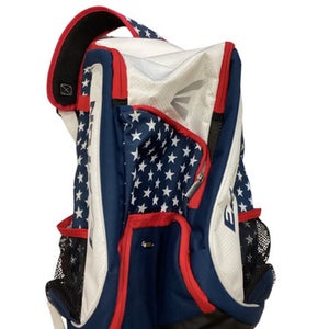 Used Easton USA PLAYER BACKPACK BB/SB Player Backpack Red And Navy Blue 11884-S000051341
