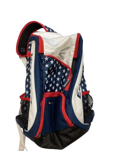 Used Easton USA PLAYER BACKPACK BB/SB Player Backpack Red And Navy Blue 11884-S000051341