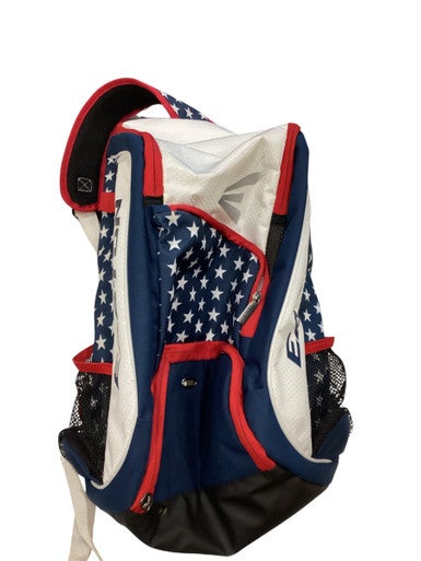 Used Easton USA PLAYER BACKPACK BB/SB Player Backpack Red And Navy Blue 11884-S000051341