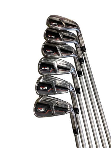 Used Taylormade M6 Mens Iron Set RH 5I-PW 11884-S000051312