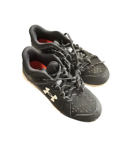 Used Under Armour LEADOFF 2 Y BB/SB Cleats Black Junior 02 11479-S000402021