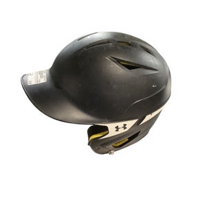 Used Under Armour BATTING HELMET Batting Helmet No Mask Black MD 11479-S000401998
