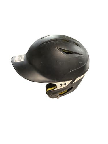 Used Under Armour BATTING HELMET Batting Helmet No Mask Black MD 11479-S000401998