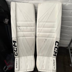 CCM Eflex 7.9 goalie leg pads 35+2