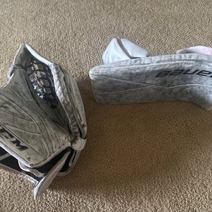 CCM Glove 14" (Used) & Bauer blocker